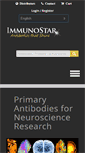 Mobile Screenshot of immunostar.com